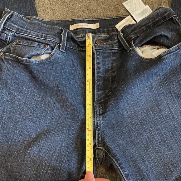 Levi Strauss 505 Straight Jeans Size 10 - Picture 5 of 9